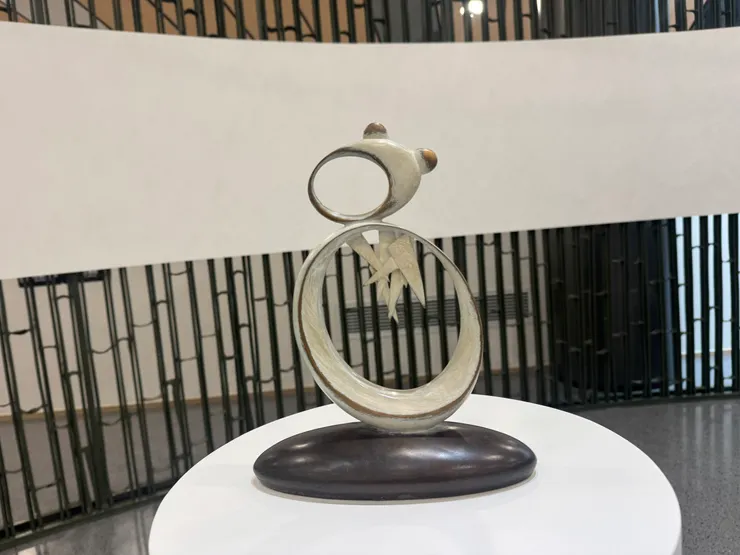 抽象的熊貓藝術品