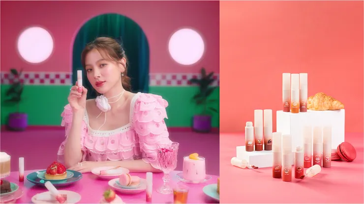 ▲平采娜樂維瑟派布恩代言BABY BRIGHT唇彩,引發搶購熱潮。(圖/BABY BRIGHT提供)