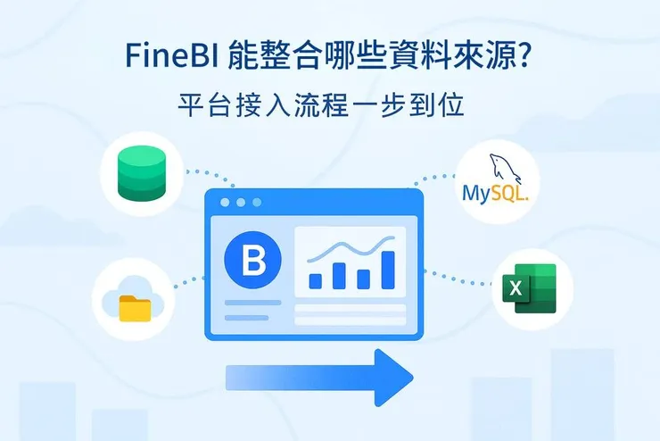 FineBI整合多種數據源