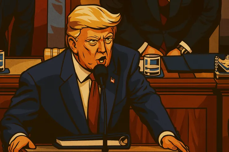 川普透過自家社群平台「真相社交」（Truth Social）發出重磅聲明，並公開附上一封致庫克的解職信。