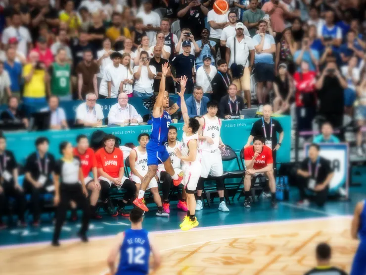 正規賽最後一刻，河村勇輝不存在的防守犯規（圖片來源：奧運官網）