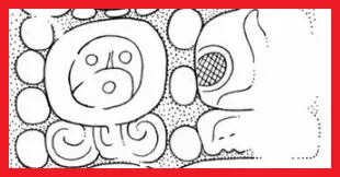 4 Ajaw 3 Kankin；曆法符號和簡易版數字因書寫較為統一，是馬雅文字最好懂的部分，也可見自稱總裁對馬雅文字及曆法毫無理解……（馬雅人另有複雜版數字）