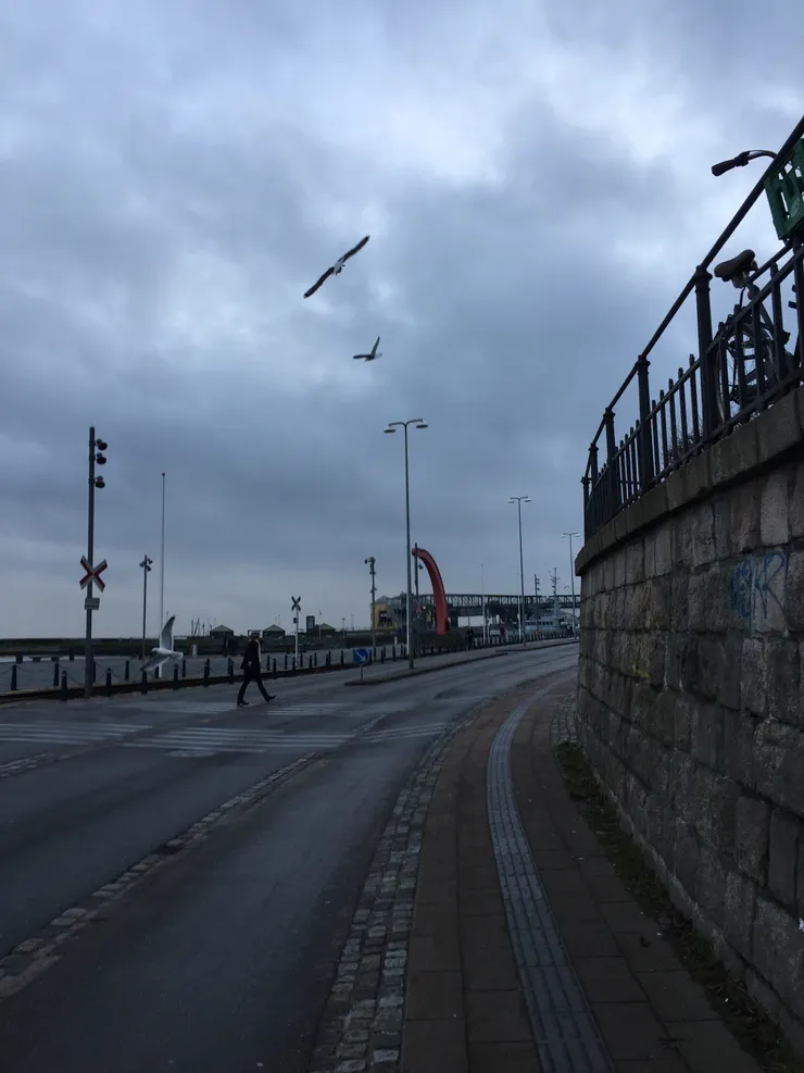 雨停了,城市繼續前進。