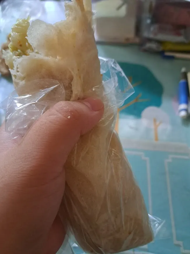 沒什麼好拍的就是潤餅捲