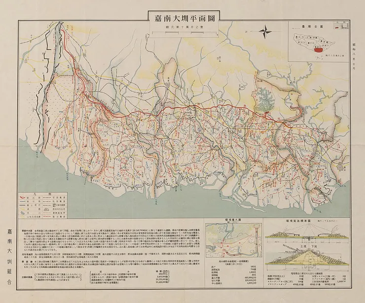 （太平洋戰爭）戦前の平面図