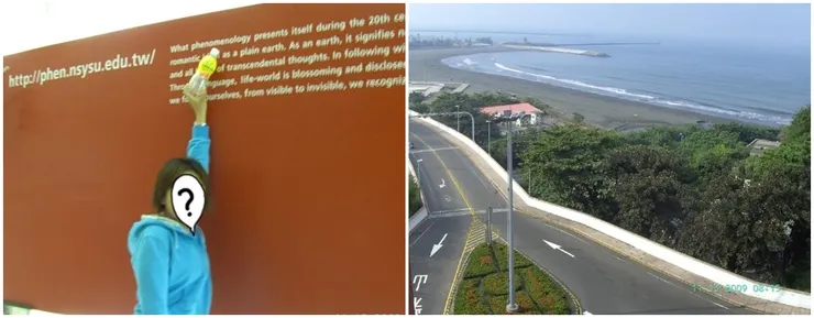 大四那一年，她特別請假陪我去中山大學聽課、去交通大學參加研究所的面試。

