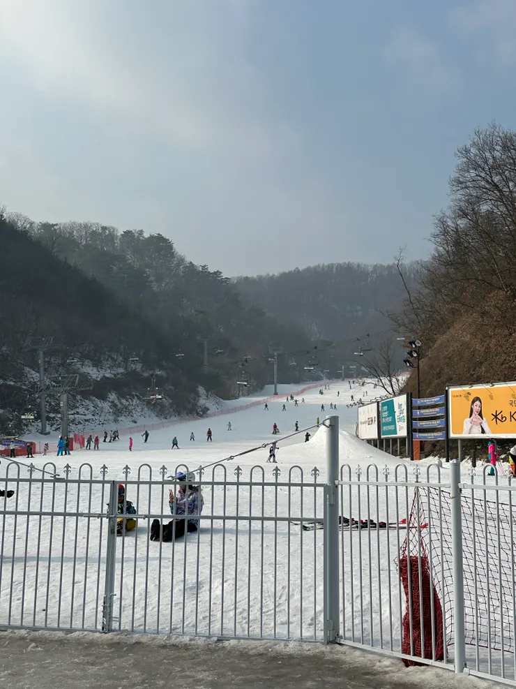 算初級的滑雪道,但也不是我們的場地呀!