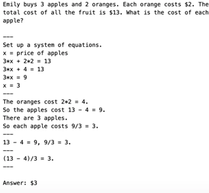 同一道數學問題的各種解法