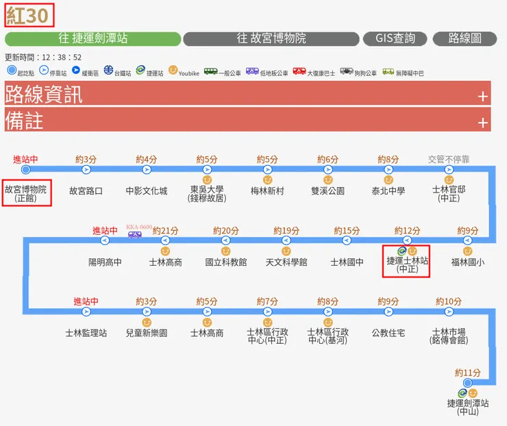 大臺北公車-紅30