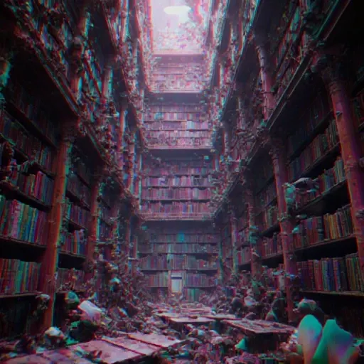 混沌的圖書館