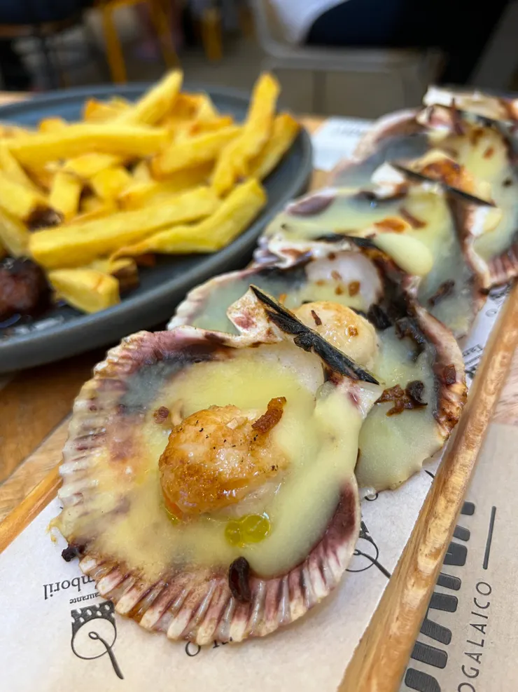 馬鈴薯扇貝好好吃