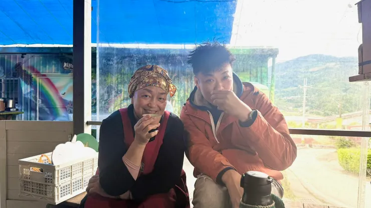 至宜蘭拜訪二嫂並合影