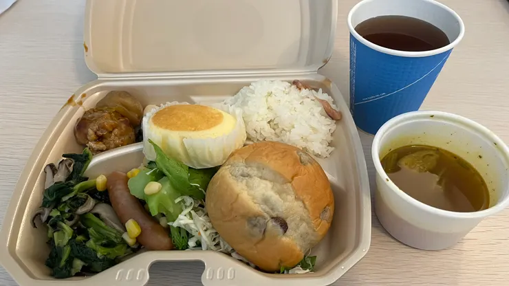 吃飽展開在本州的旅程啦。