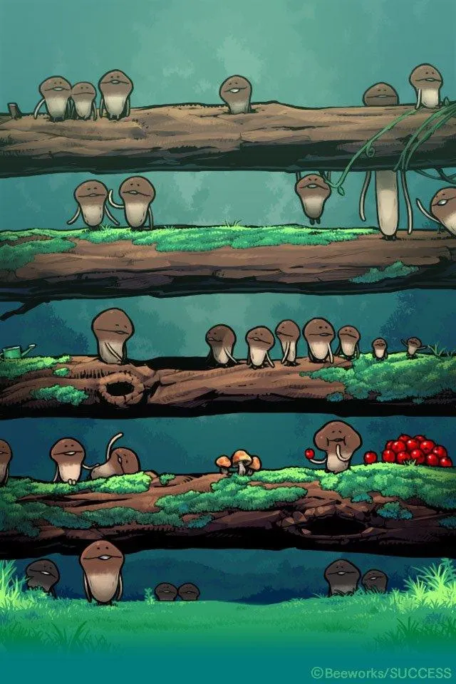 《觸摸偵探菇菇栽培研究室四季版》桌布/BY闕小豪