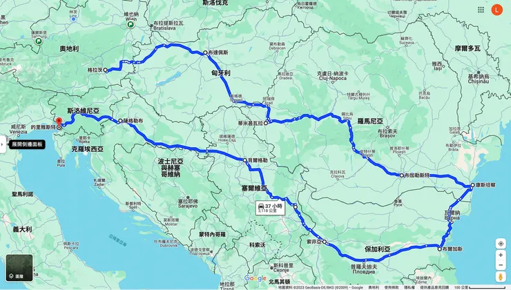 黑海計畫路線圖