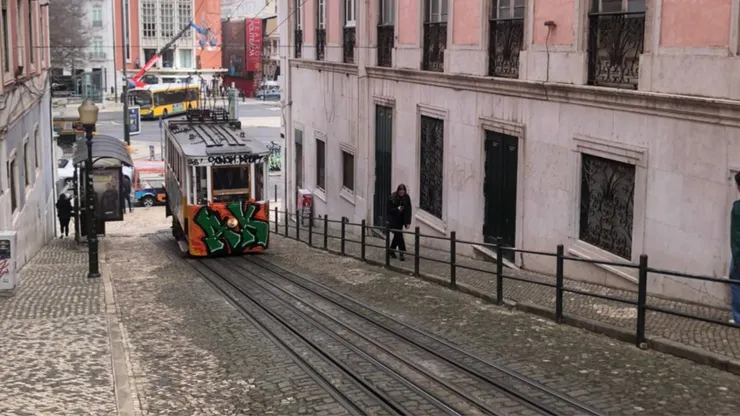 到住宿前的上坡