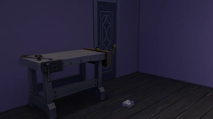 媽媽並不是做縫紉，而是做木工。(誰把書丟在地上！再發現四處亂丟的物品立斬不赦！--我最近在看《三國演義》))