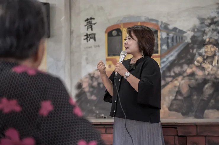 中華教科文基金會曾樂福理事長，長期支持農村發展