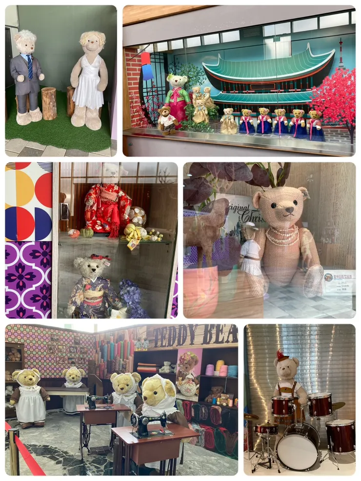 有沒有發現每隻小熊其實都長得不太一樣呢！