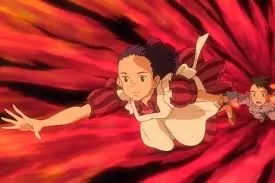 葬身火海的母親，在另一個世界化身為少年的拯救者，象徵火的雙面隱喻