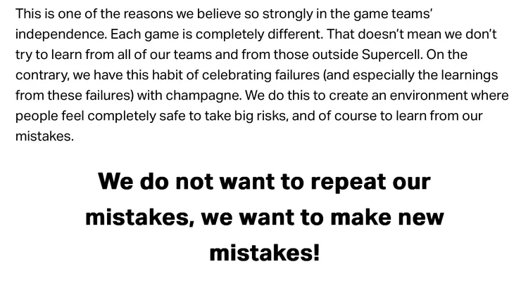 失敗了？開香檳慶祝吧！