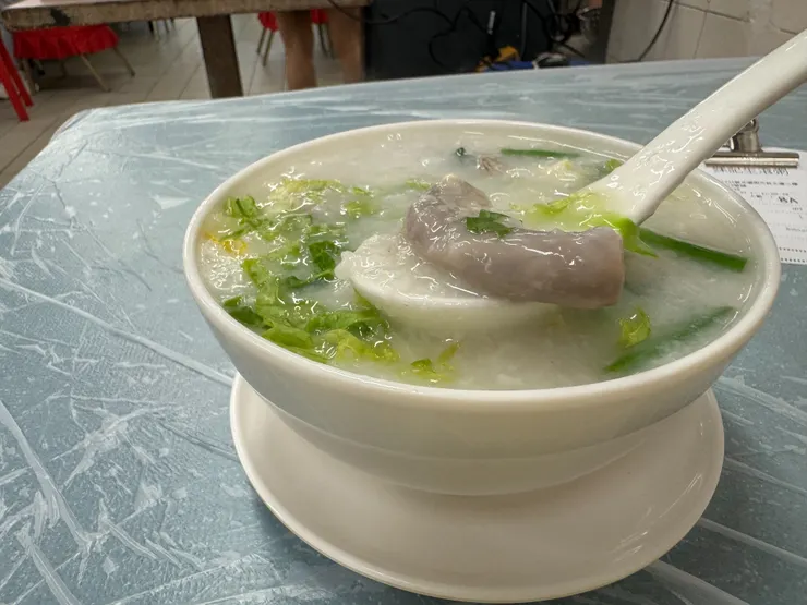 生滾粉腸粥 HK$42