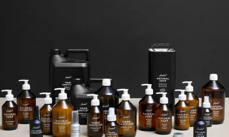 圖片說明： Soeder 的全天然沐浴產品與標誌性的簡約瓶身，已成為蘇黎世人家中與設計旅館不可或缺的永續美學配件。圖片來源： Zürich Tourism