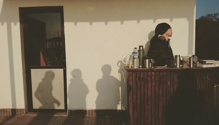 在飯店頂樓開咖啡店