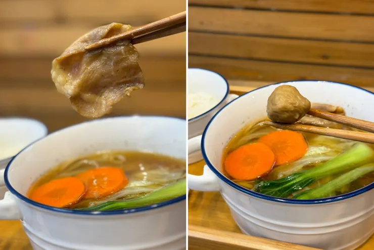 高雄平價鍋物【滿足麻奶鍋】每日現熬濃郁香麻高湯│不吃辣也有不