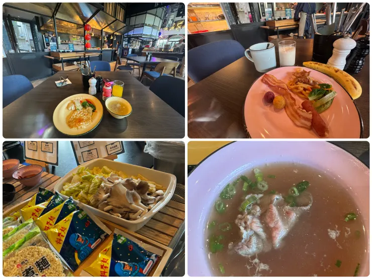 科學麵是早餐亮點🤣