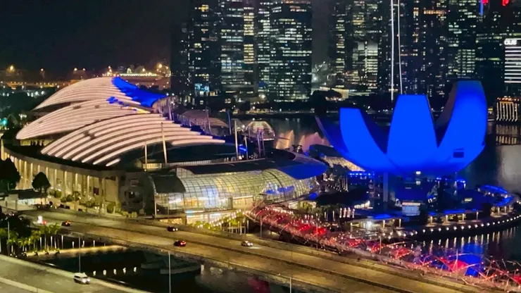 金沙藝術科學博物館夜景