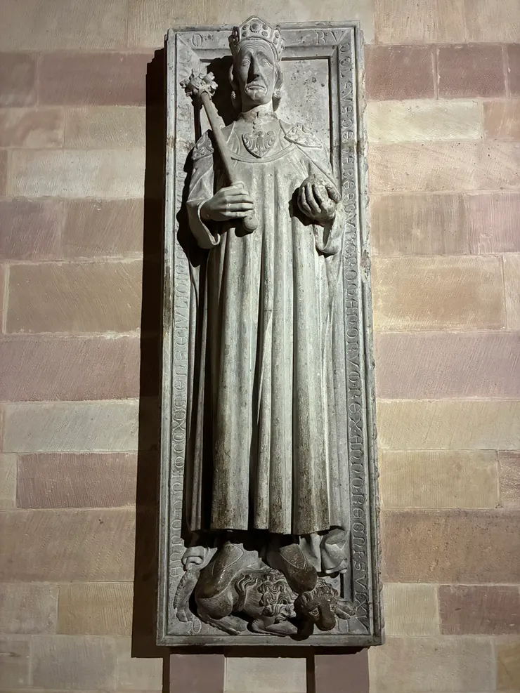 魯道夫一世(1218-1291)的肖像是最早的中世紀肖像之一。