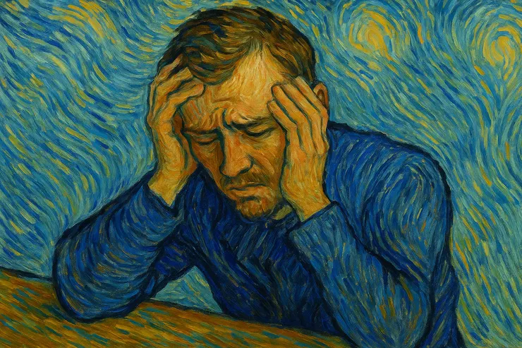 即使是梵谷，也曾陷入深深的自我懷疑