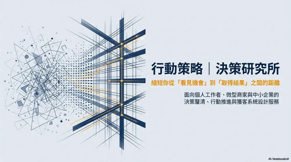 行動策略｜決策研究所