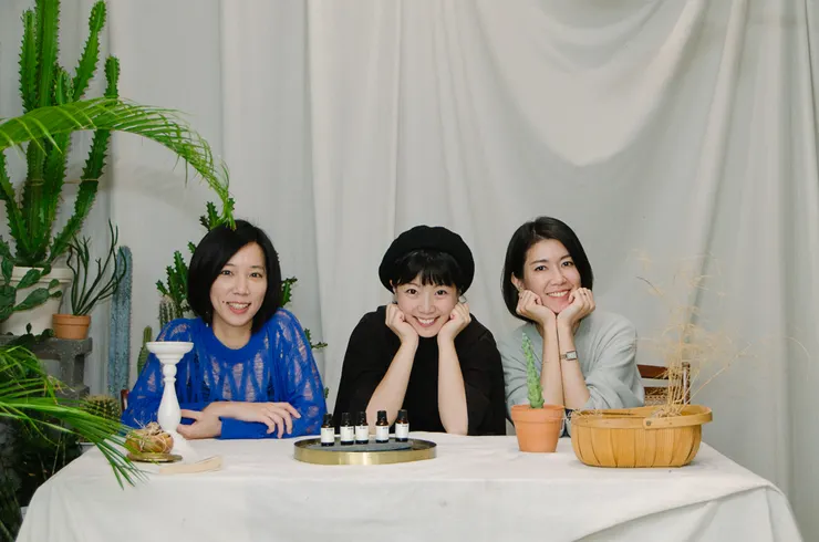 專訪照（左起：Kristin、Ruru、Jill）／攝影 ioauue