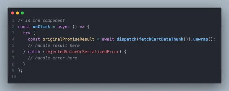 參考自 Redux Toolkit 官網