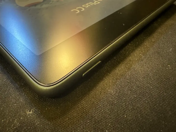 唯一的一顆實體按鍵