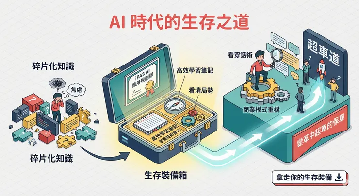 AI應用規劃師是你的生存之道