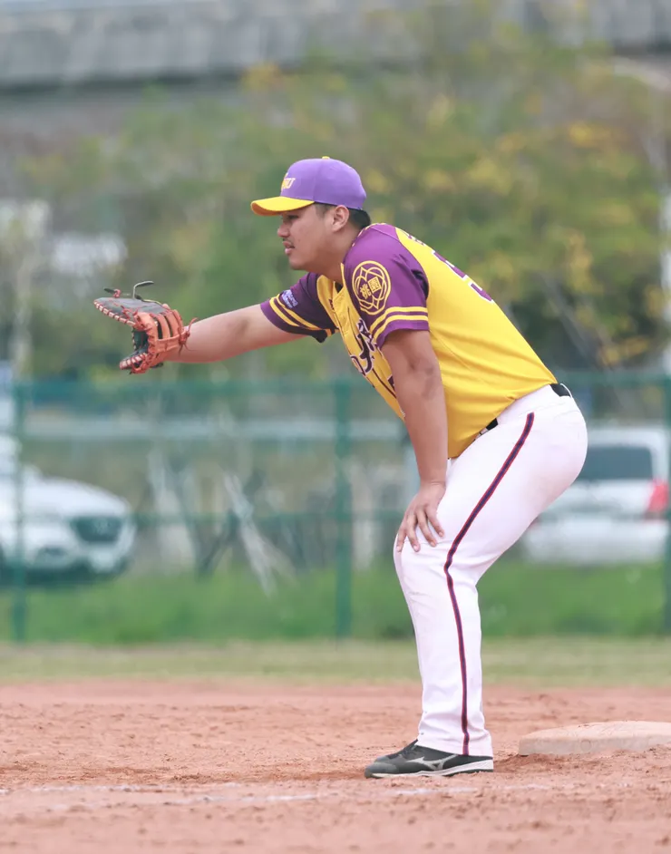 林哲菖鎮守一壘