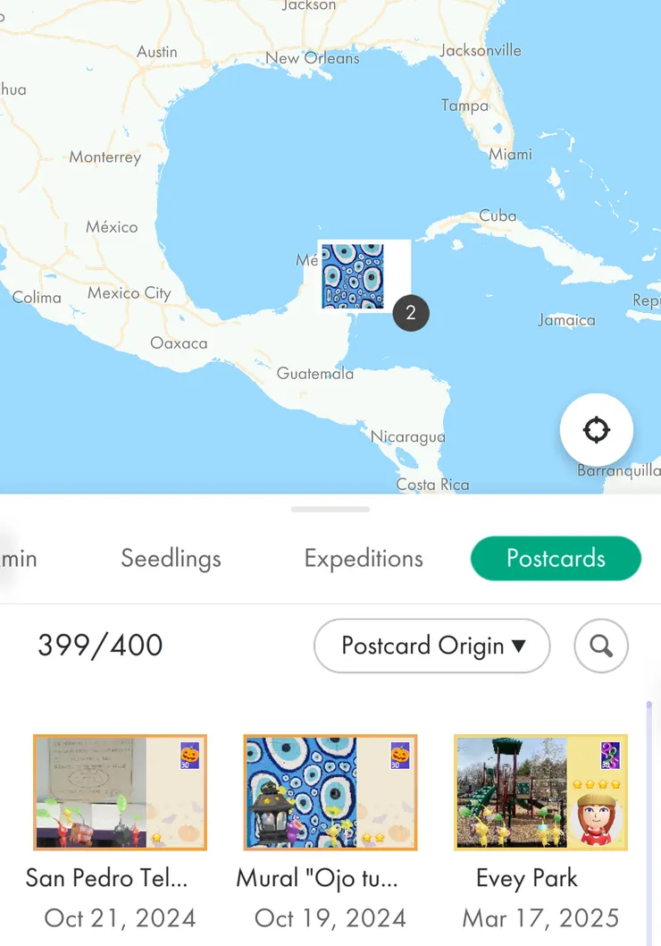 看地圖的時候覺得很酷，有機會也想去中南美洲旅行