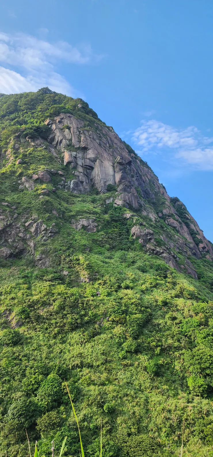 不確定是基隆山或黑金剛山，總之非常壯觀！