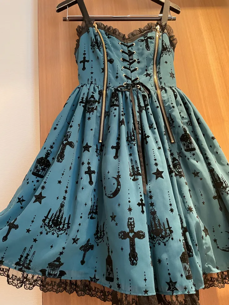 Holy Lantern雙拉鍊JSK實拍