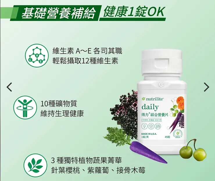 得力＋綜合營養片