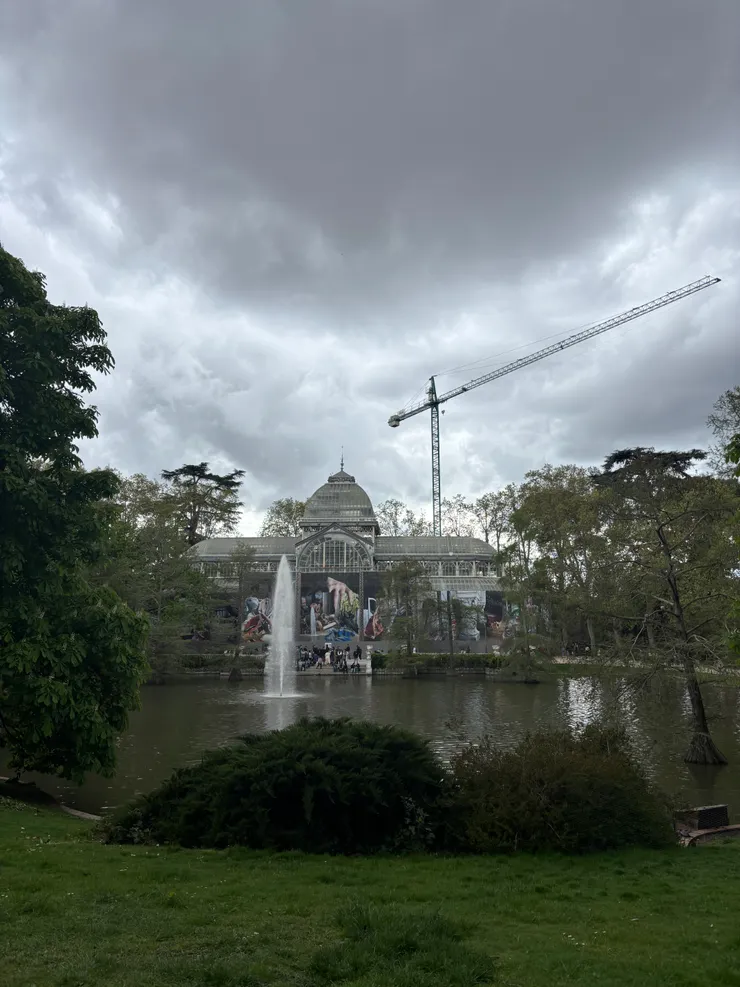 施工中的水晶宮