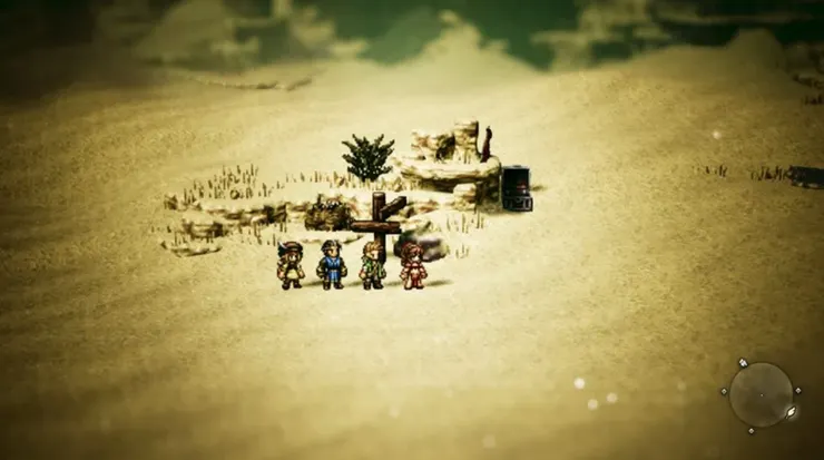 遊戲中沙漠的閃耀光芒