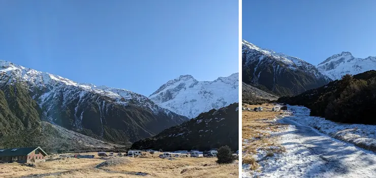 Hooker Valley Track入口處