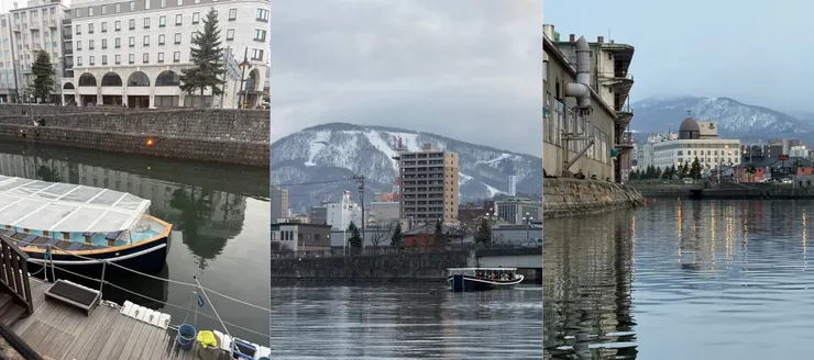 遊河遠眺天狗山