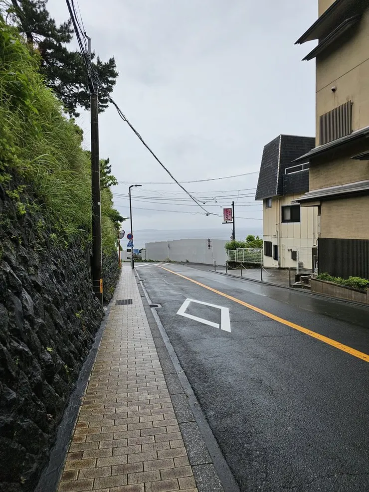 從高處往海看去，景色不錯(不過這裡路不好走，要折返)