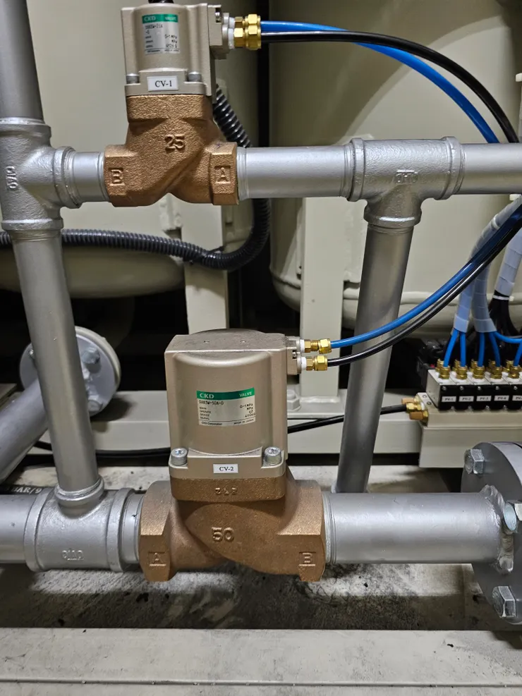 60m3/min N2PSA氮氣產生機 檢查氣動閥動作是否正常