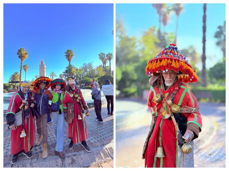 賣水人已轉型為旅遊模特兒賺小費